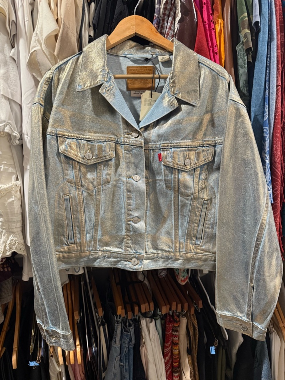 Levi's® Premium SHRUNKEN '90S TRUCKER JACKET - Picture 6 of 8